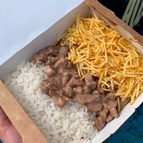 Food Truck para confraternização com pratos variados